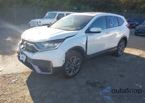 2021 Honda Cr-V Awd Ex z USA, uszkodzony, nr VIN 2HKRW2H55MH639985